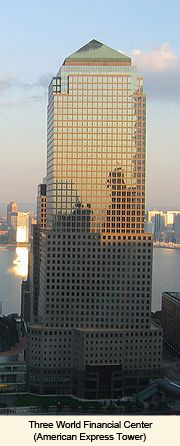 Image of the American Express Tower in New York City