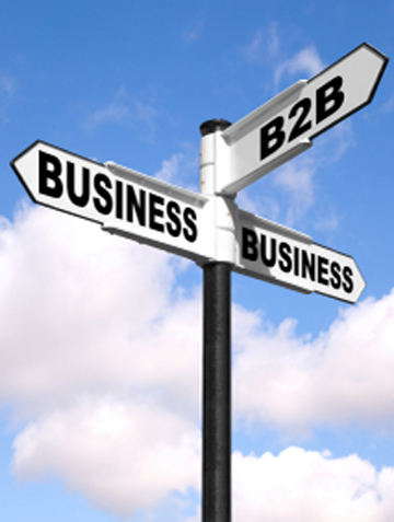 Image of street sign: B2B