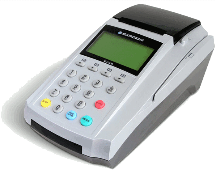 EXADIGM countertop terminal