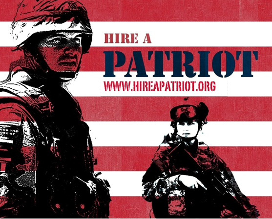 go to www.hireapatriot.com
